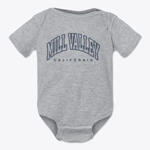 Mill Valley California Inline Baby Onesie