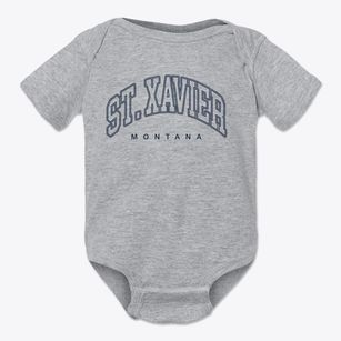 St. Xavier Montana Inline Baby Onesie