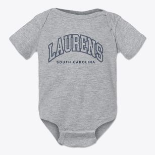 Laurens South Carolina Inline Baby Onesie