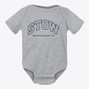 Stow Massachusetts Inline Baby Onesie