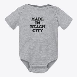 Beach City Ohio Classic 70s Baby Onesie
