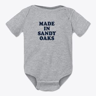 Sandy Oaks Texas Classic 70s Baby Onesie