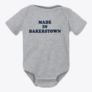 Bakerstown Pennsylvania Classic 70s Baby Onesie