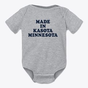 Kasota Minnesota Classic 70s Baby Onesie
