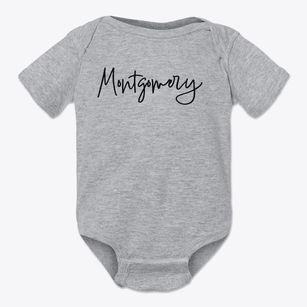Montgomery South Carolina Freestyle Baby Onesie