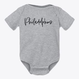 Philadelphus North Carolina Freestyle Baby Onesie