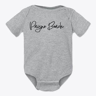 Payne Beach New York Freestyle Baby Onesie