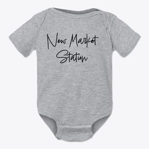 New Market Station Virginia Freestyle Baby Onesie