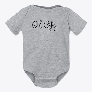 Oil City Wisconsin Freestyle Baby Onesie