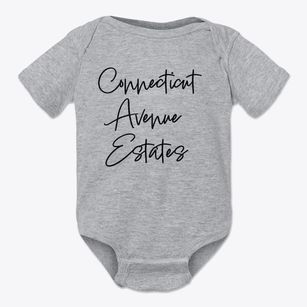 Connecticut Avenue Estates Maryland Freestyle Baby Onesie
