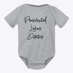 Presidential Lakes Estates New Jersey Freestyle Baby Onesie
