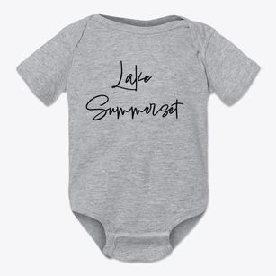 Lake Summerset Illinois Freestyle Baby Onesie