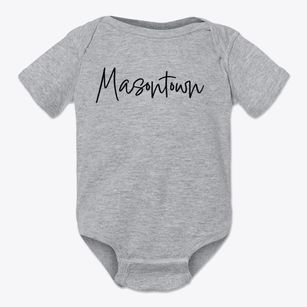Masontown West Virginia Freestyle Baby Onesie