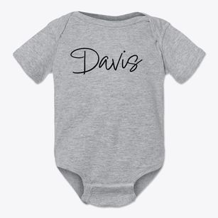 Davis North Carolina Freestyle Baby Onesie