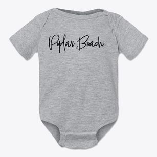 Poplar Beach New York Freestyle Baby Onesie