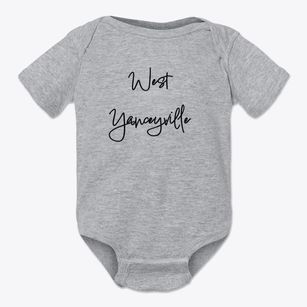 West Yanceyville North Carolina Freestyle Baby Onesie