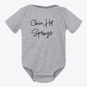 Chico Hot Springs Montana Freestyle Baby Onesie