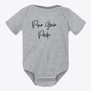 Pine Grove Park New Hampshire Freestyle Baby Onesie