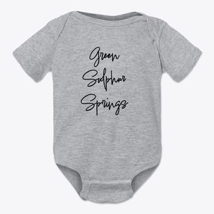 Green Sulphur Springs West Virginia Freestyle Baby Onesie