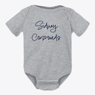 Sidney Crossroads North Carolina Freestyle Baby Onesie