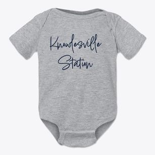 Knowlesville Station New York Freestyle Baby Onesie