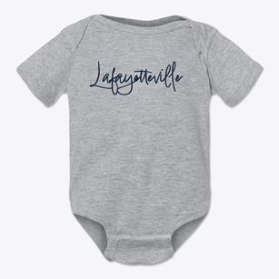 Lafayetteville New York Freestyle Baby Onesie
