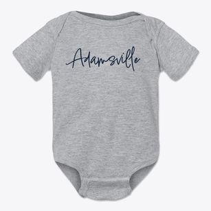 Adamsville Delaware Freestyle Baby Onesie