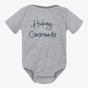 Hickory Crossroads North Carolina Freestyle Baby Onesie