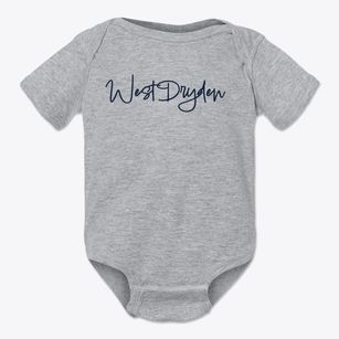 West Dryden New York Freestyle Baby Onesie