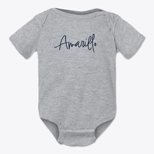 Amarillo Texas Freestyle Baby Onesie