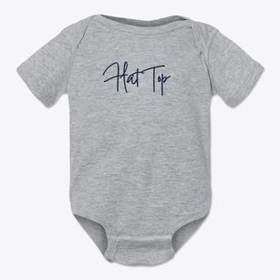 Flat Top West Virginia Freestyle Baby Onesie