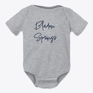 Bladen Springs North Carolina Freestyle Baby Onesie