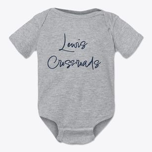 Lewis Crossroads South Carolina Freestyle Baby Onesie