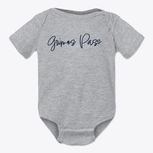 Grimes Pass Idaho Freestyle Baby Onesie