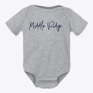 Middle Ridge Wisconsin Freestyle Baby Onesie