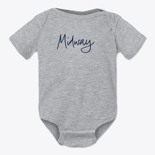 Midway Arkansas Freestyle Baby Onesie