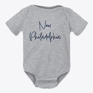 New Philadelphia Ohio Freestyle Baby Onesie