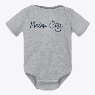 Mason City Nebraska Freestyle Baby Onesie