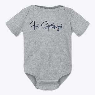 Fox Springs Missouri Freestyle Baby Onesie
