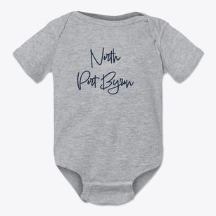 North Port Byron New York Freestyle Baby Onesie