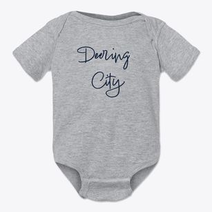 Deering City Illinois Freestyle Baby Onesie