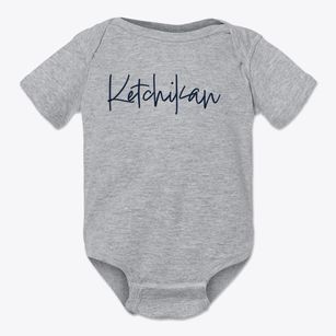 Ketchikan Alaska Freestyle Baby Onesie