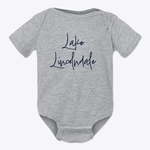 Lake Lincolndale New York Freestyle Baby Onesie