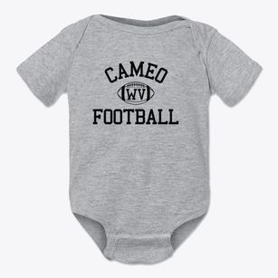 Cameo West Virginia Football Baby Onesie