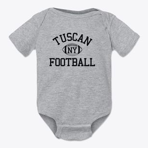 Tuscan New York Football Baby Onesie