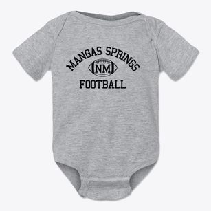 Mangas Springs New Mexico Football Baby Onesie