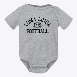 Loma Linda Arizona Football Baby Onesie