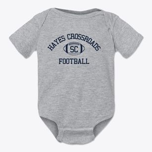 Hayes Crossroads South Carolina Football Baby Onesie