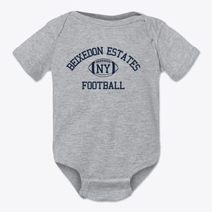 Beixedon Estates New York Football Baby Onesie