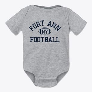 Fort Ann New York Football Baby Onesie